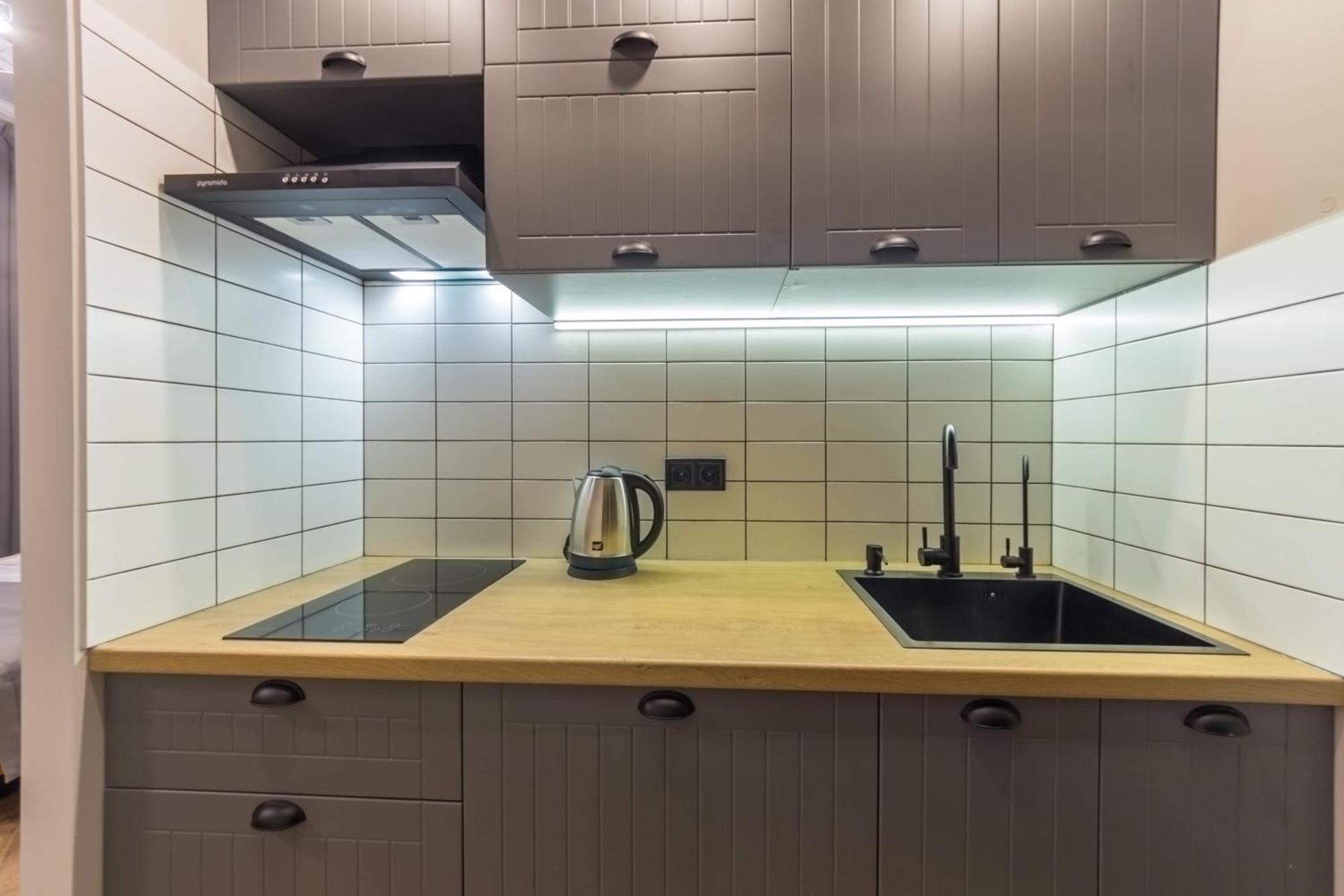Self Check-In Apartments Maidan Area Kiev Rum bild